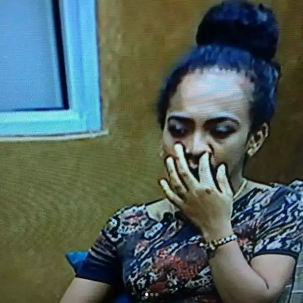 Funny Photos Of Tboss, Big Brother Naija Pictured Picking Her Nose